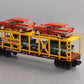 MTH 30-76096 O Milwaukee Rd Auto Carrier w/Nomads LN/Box