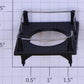 American Flyer XA12B896 Black Tank Car Platform with Metal Railing