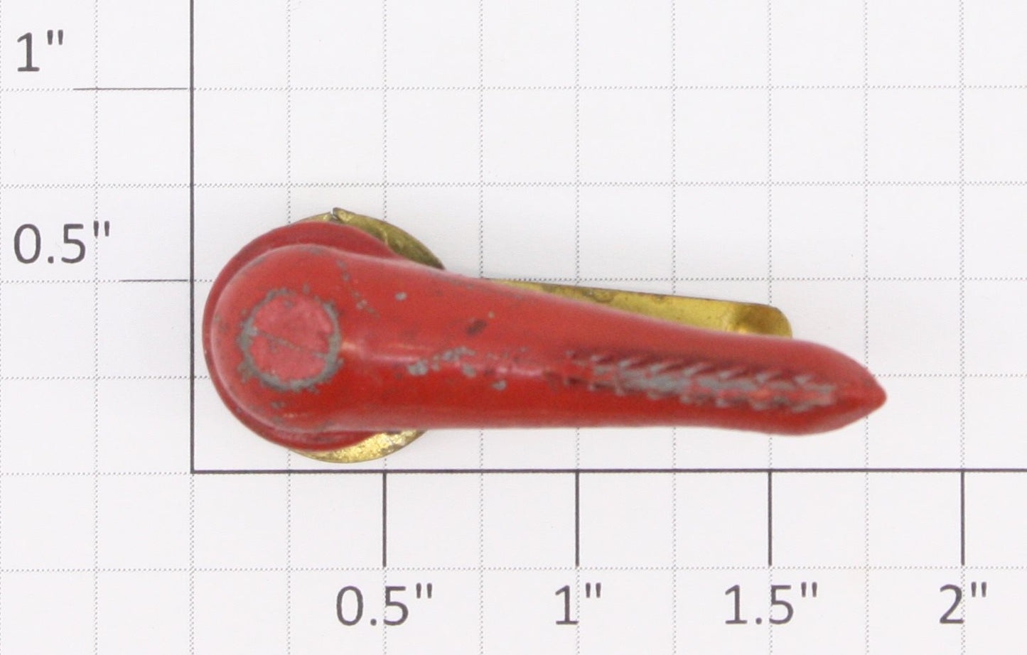 Lionel 1011-29X Red Diecast Controller Handle with Contact Arm