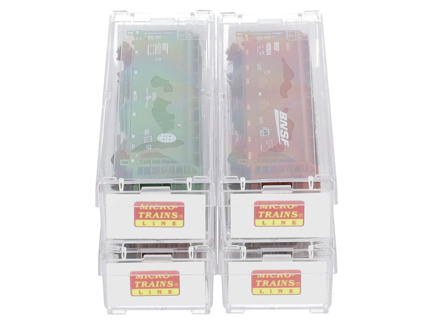 Micro-Trains 99300063 N BNSF Mixed Freight Runner Pack (Set of 4)