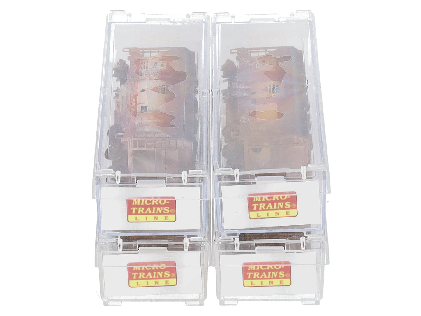 Micro-Trains 99305200 N Superior Well Service 2-Bay Hopper (Set of 4)