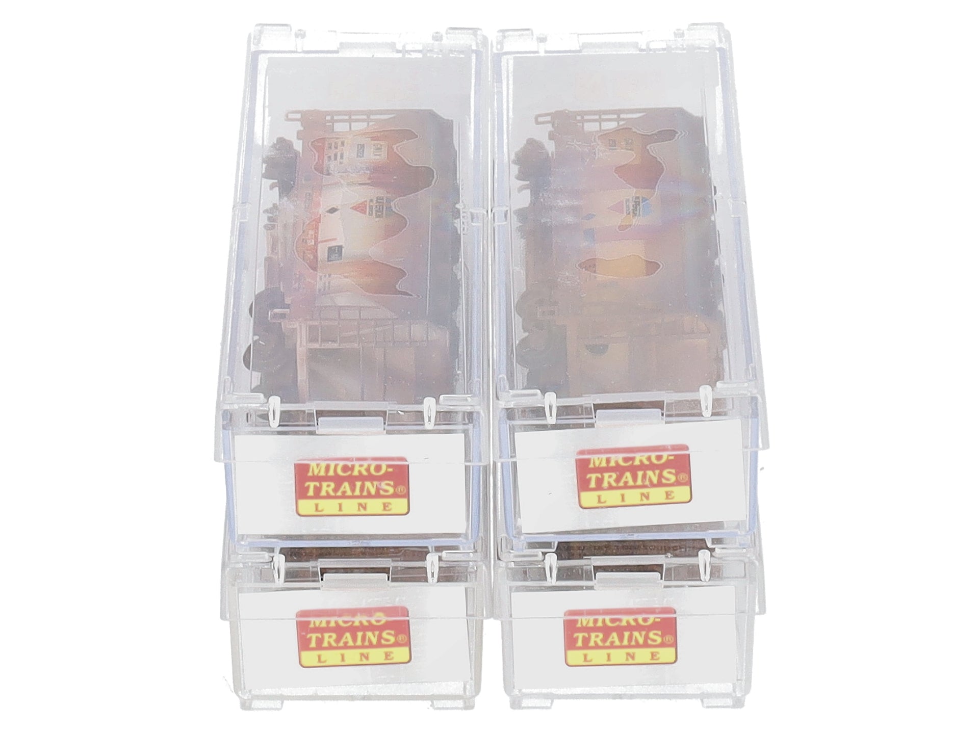 Micro-Trains 99305200 N Superior Well Service 2-Bay Hopper (Set of 4)