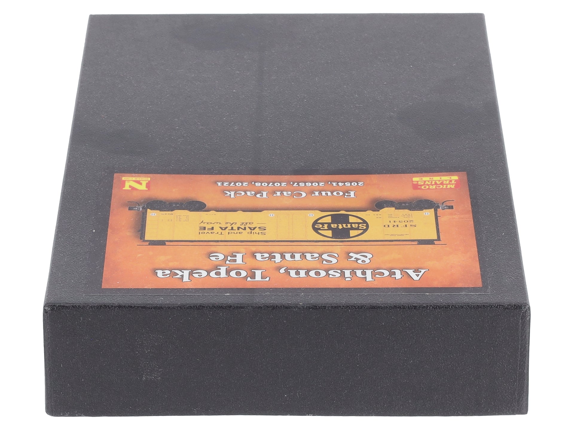 Micro-Trains 99300183 N Atchison Topeka Santa Fe 40' Reefer (Set of 4)