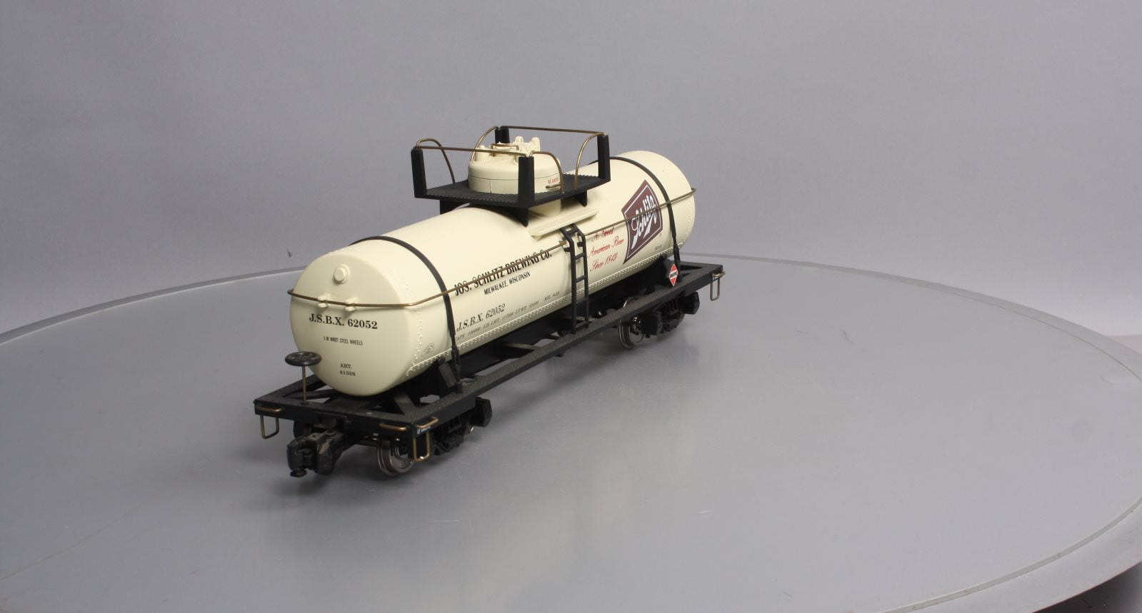 Aristo-Craft 41328 G Scale Schlitz Beer Tank Car NIB