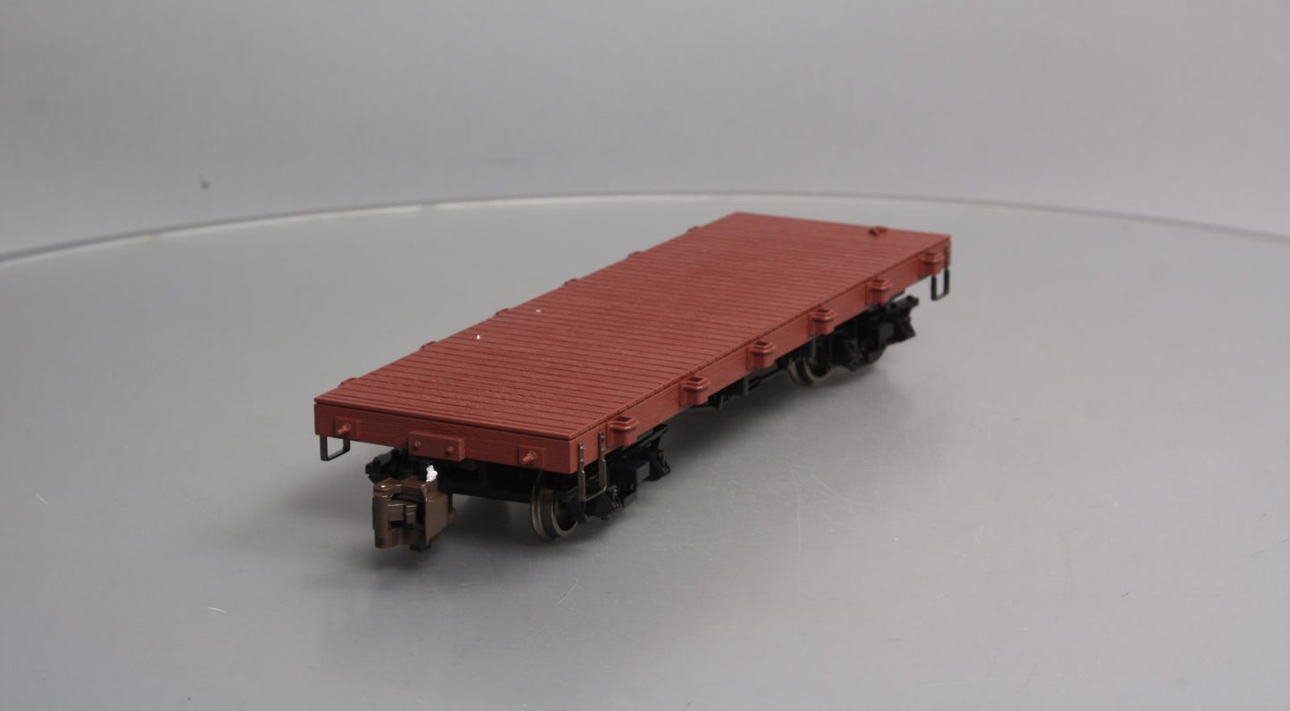 Bachmann 95670 Undecorated 20' Flatcar - Metal Wheels