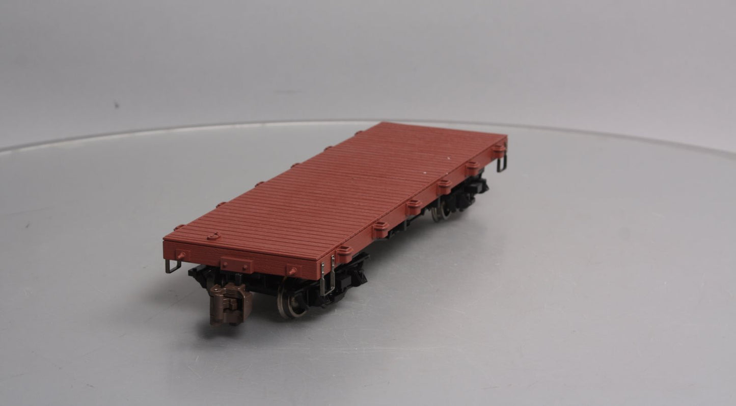 Bachmann 95670 Undecorated 20' Flatcar - Metal Wheels