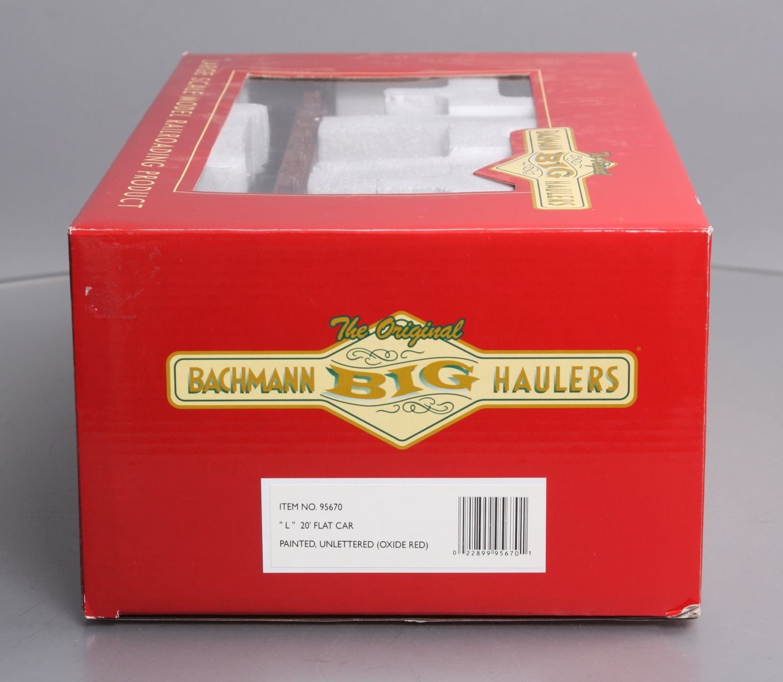 Bachmann 95670 Undecorated 20' Flatcar - Metal Wheels