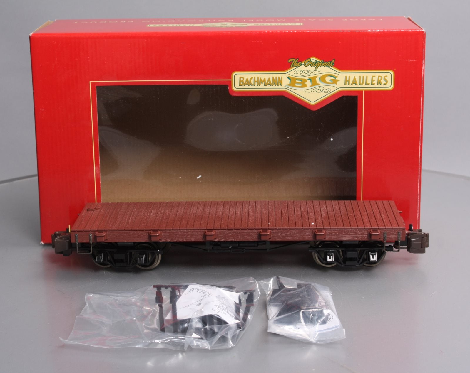 Bachmann 95670 Undecorated 20' Flatcar - Metal Wheels