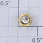 Lionel 408-26 O & Standard Gauge Brass Thin Hex Base Flag Stanchion Holder