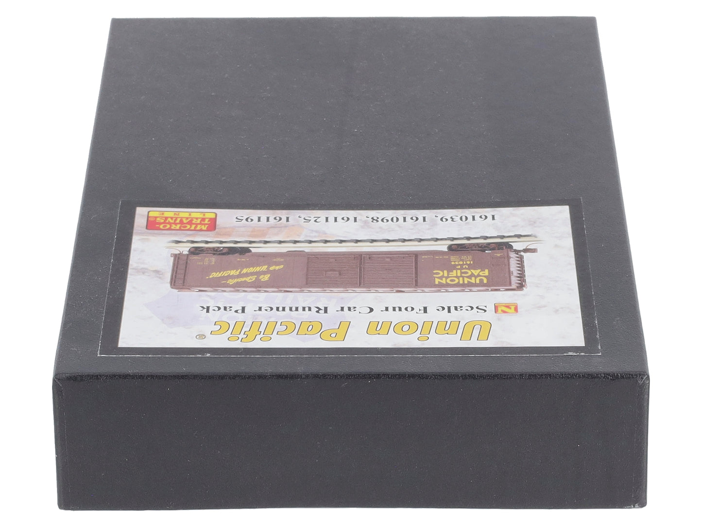 Micro-Trains 99300152 N Union Pacific 50' Auto Boxcar Runner Pack (Set of 4)