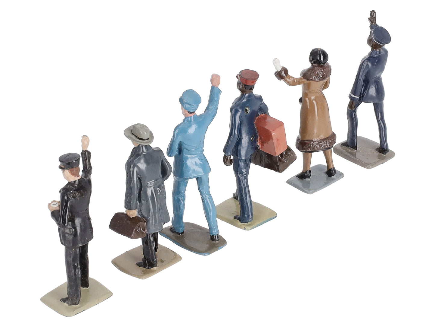 MTH 10-4016 Standard Gauge #550 Die-Cast Station Figure Set (Set of 6)