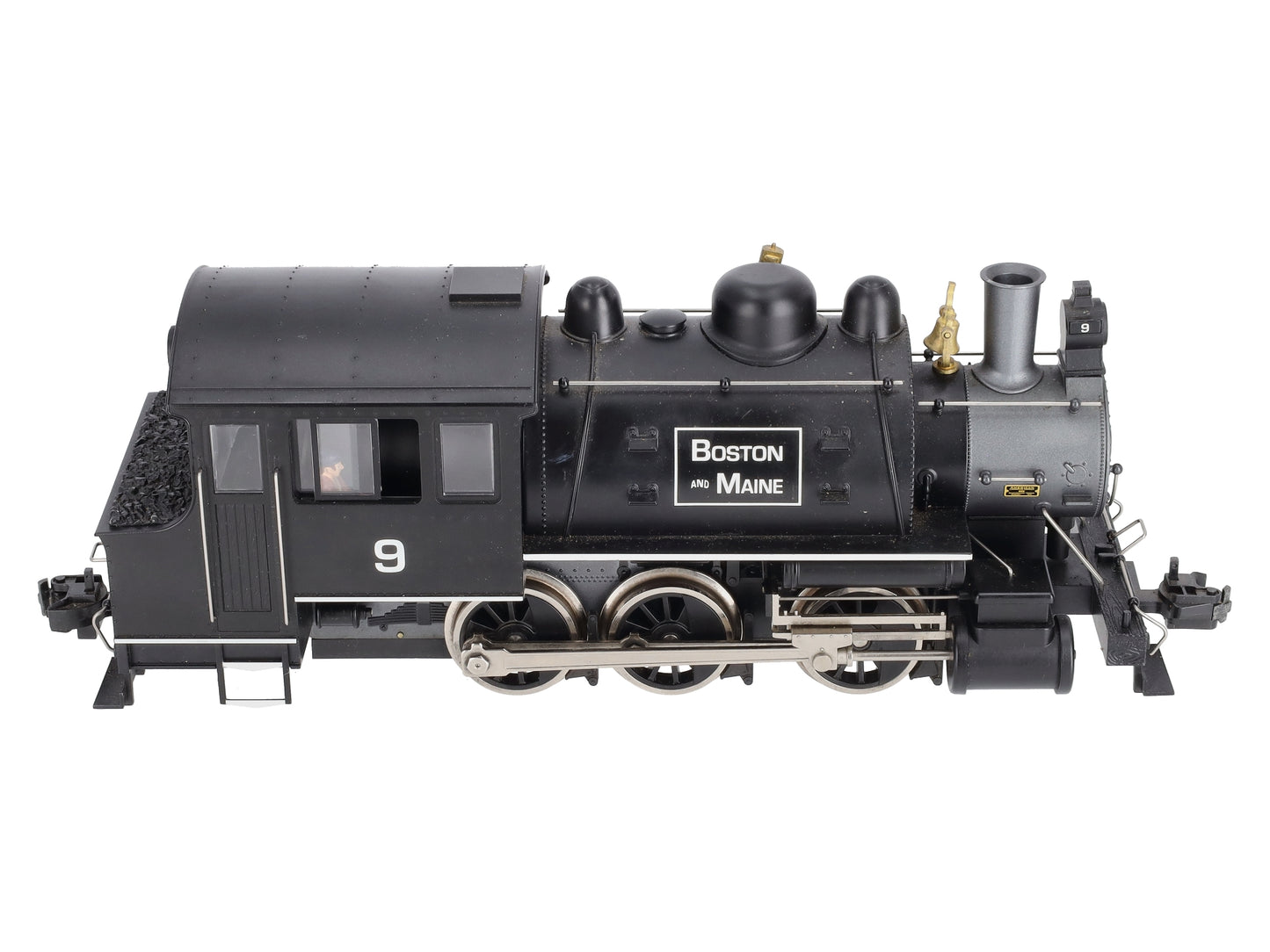 USA Trains R20059 G B&M Dockside 0-6-0T Steam Locomotive with Smoke & Sound #9