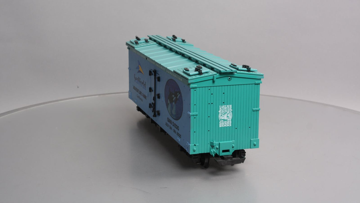 USA Trains G Scale 16th National Garden Railway Convention Sea World Reefer LN/Box