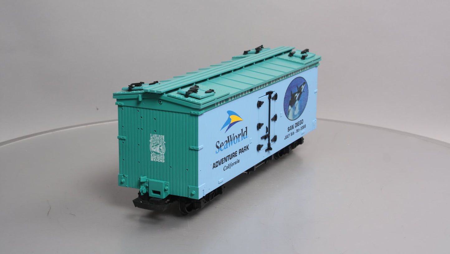 USA Trains G Scale 16th National Garden Railway Convention Sea World Reefer LN/Box