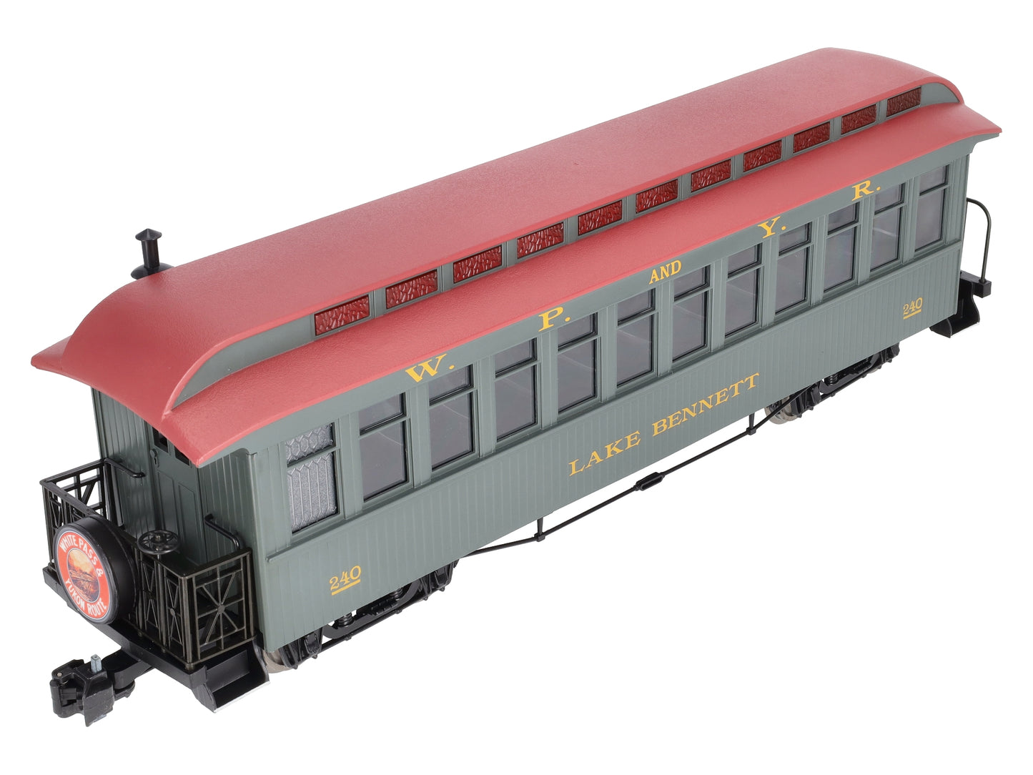 Bachmann 89394 G White Pass & Yukon "Lake Bennett" Observation Car