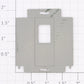 Acme 0130-3 Painted Gray Vestibule Inside Door Plate