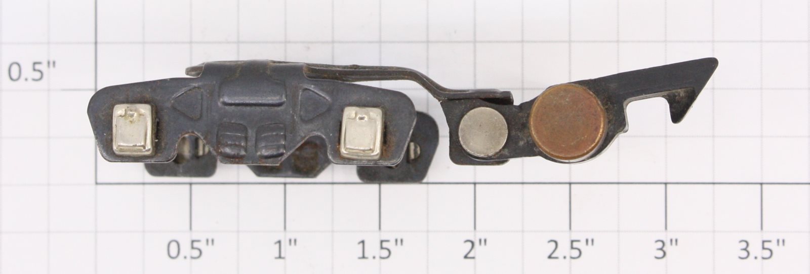 American Flyer XA12A057X S Tinpate Link Weighted Coupler Freight Car Truck