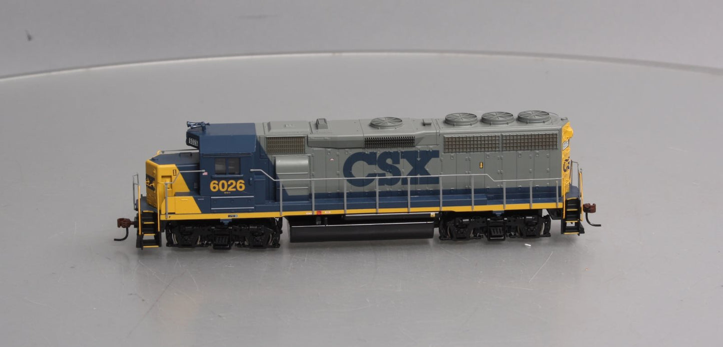 Athearn 89762 HO CSX GP40-2 Diesel Locomotive #6026