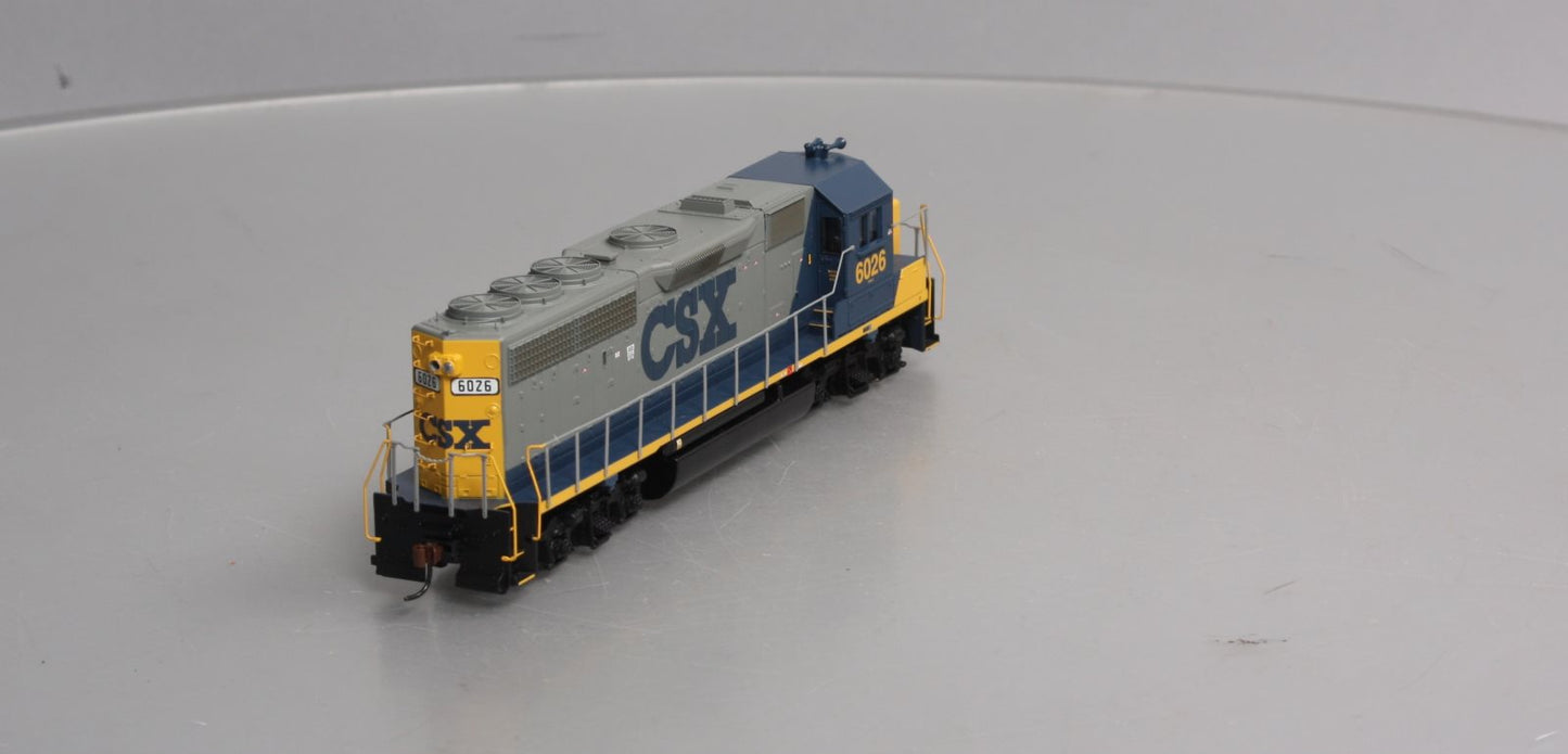 Athearn 89762 HO CSX GP40-2 Diesel Locomotive #6026