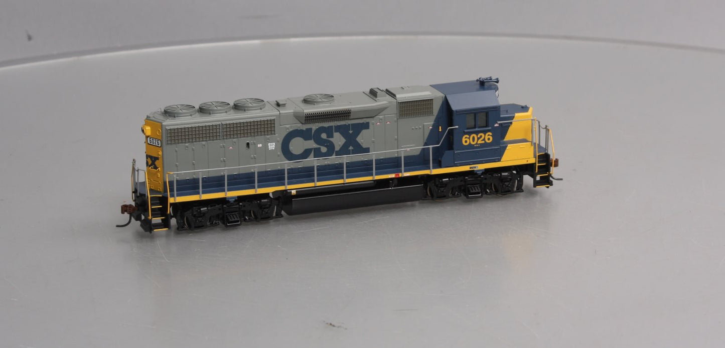 Athearn 89762 HO CSX GP40-2 Diesel Locomotive #6026
