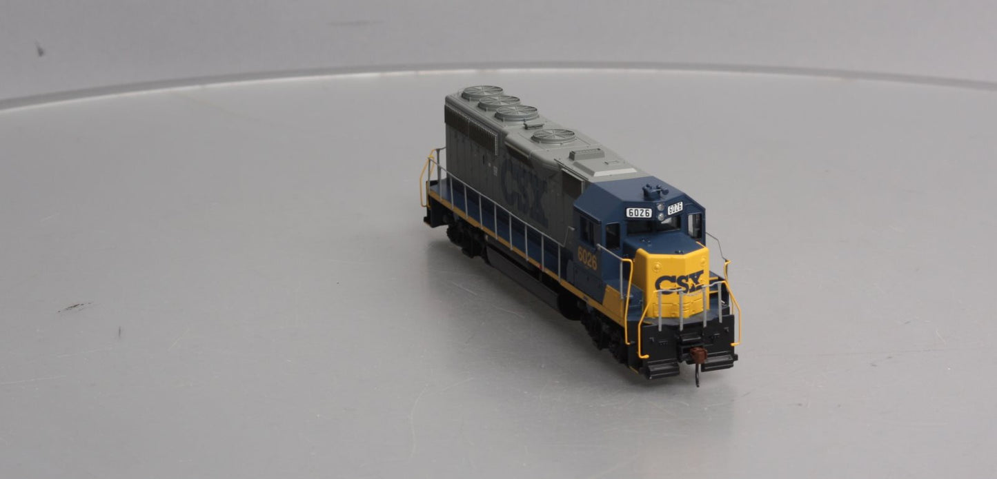 Athearn 89762 HO CSX GP40-2 Diesel Locomotive #6026