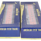 American Flyer 6-47918 S Southern Pacific Streamliner Combo & Observation Cars