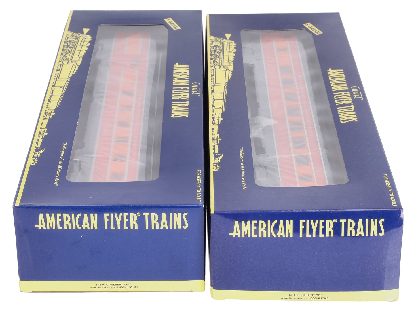 American Flyer 6-47918 S Southern Pacific Streamliner Combo & Observation Cars