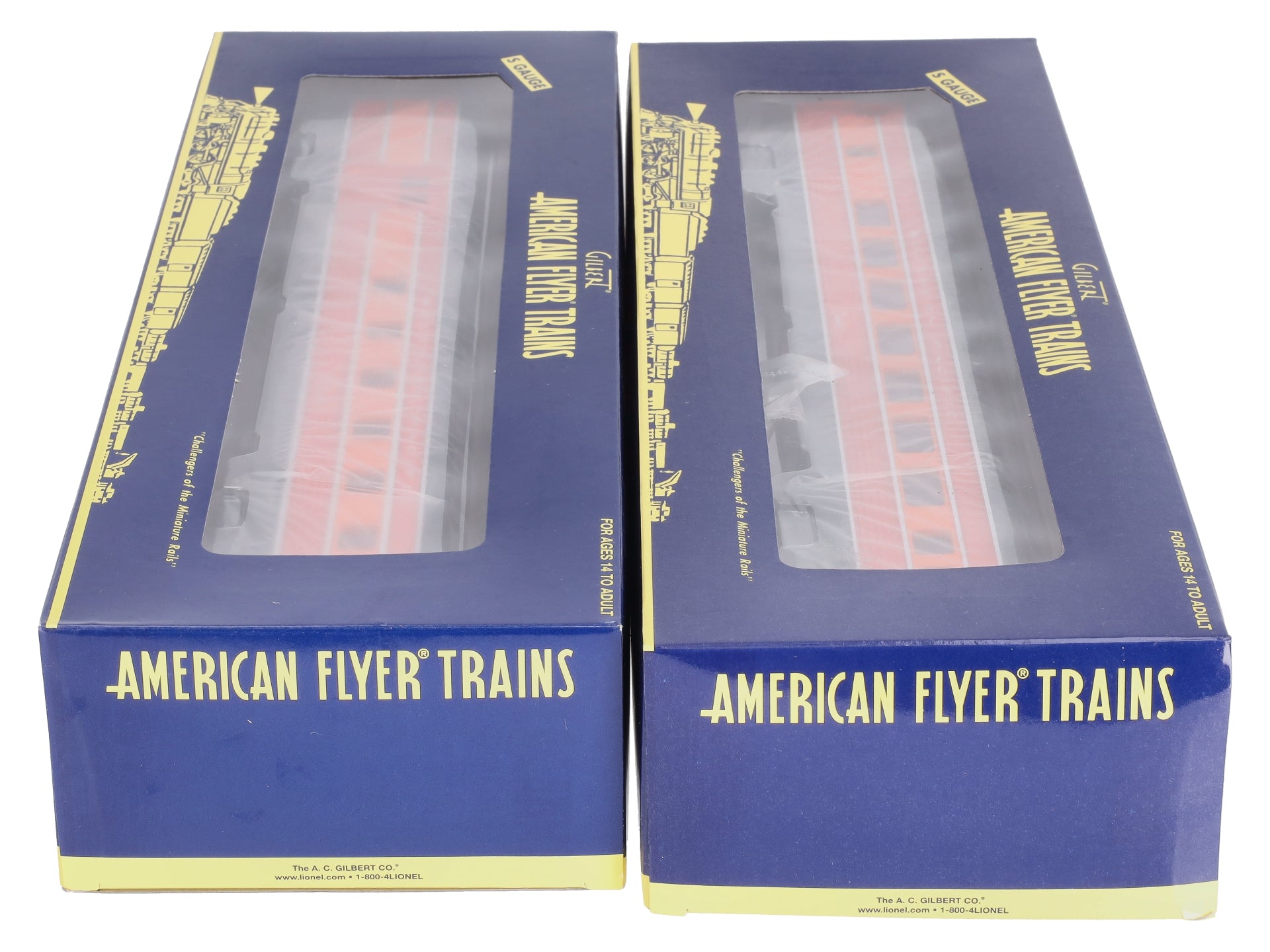 American Flyer 6-47918 S Southern Pacific Streamliner Combo & Observation Cars
