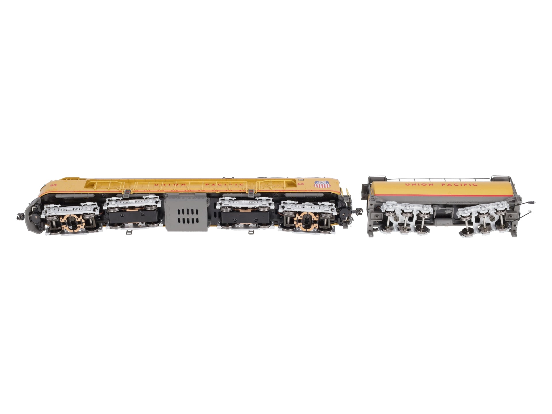 MTH 80-2052-1 HO Union Pacific HO Veranda Turbine & Tender Set w/P-S 3.0 #63