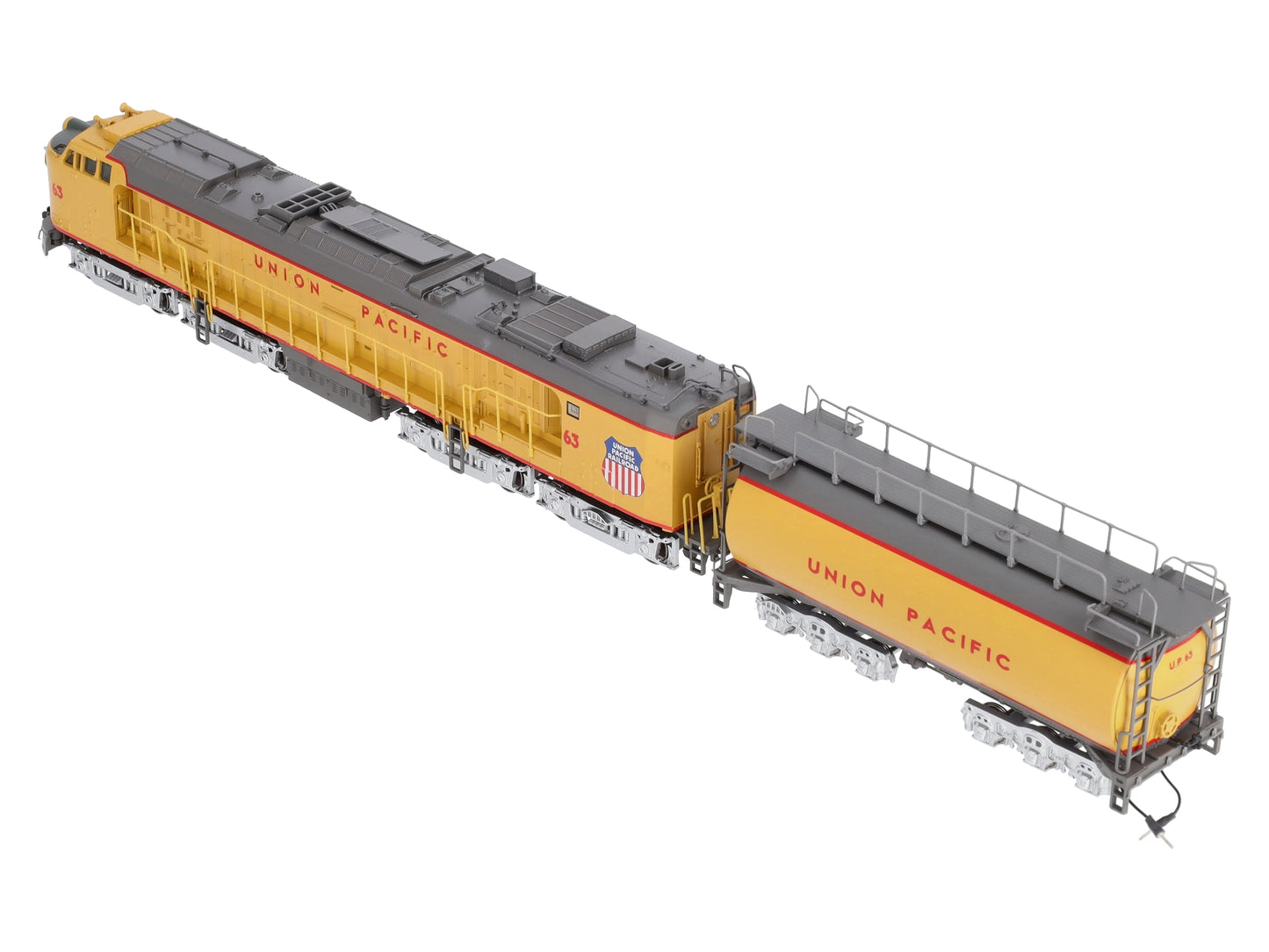 MTH 80-2052-1 HO Union Pacific HO Veranda Turbine & Tender Set w/P-S 3.0 #63