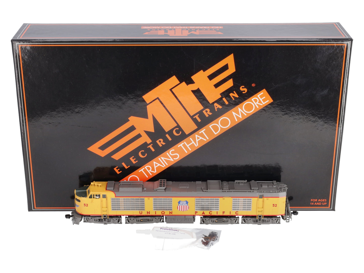 MTH 80-2126-1 HO Union Pacific 4500hp Gas Turbine Diesel Locomotive #52 w/ PS3