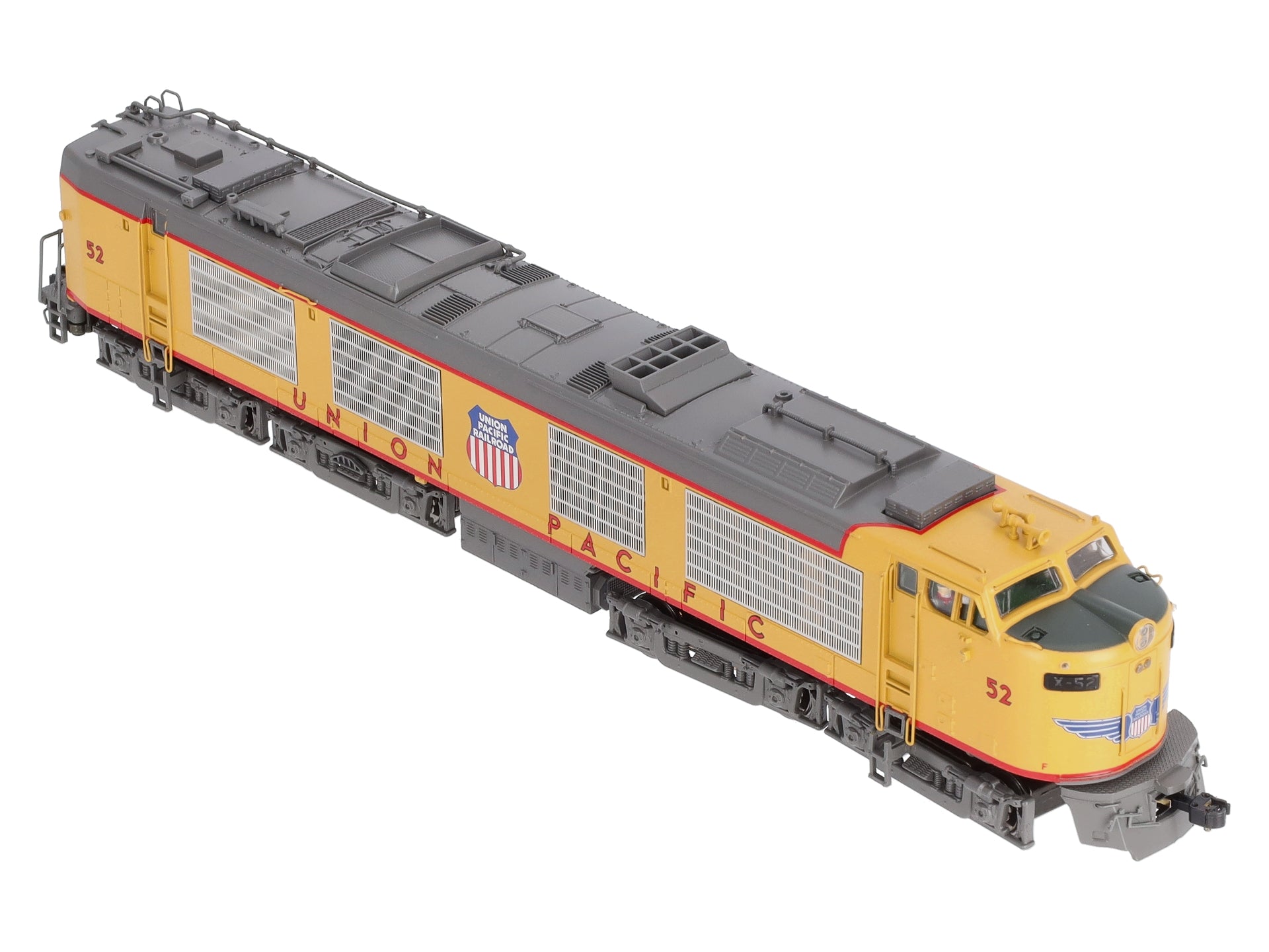 MTH 80-2126-1 HO Union Pacific 4500hp Gas Turbine Diesel Locomotive #52 w/ PS3