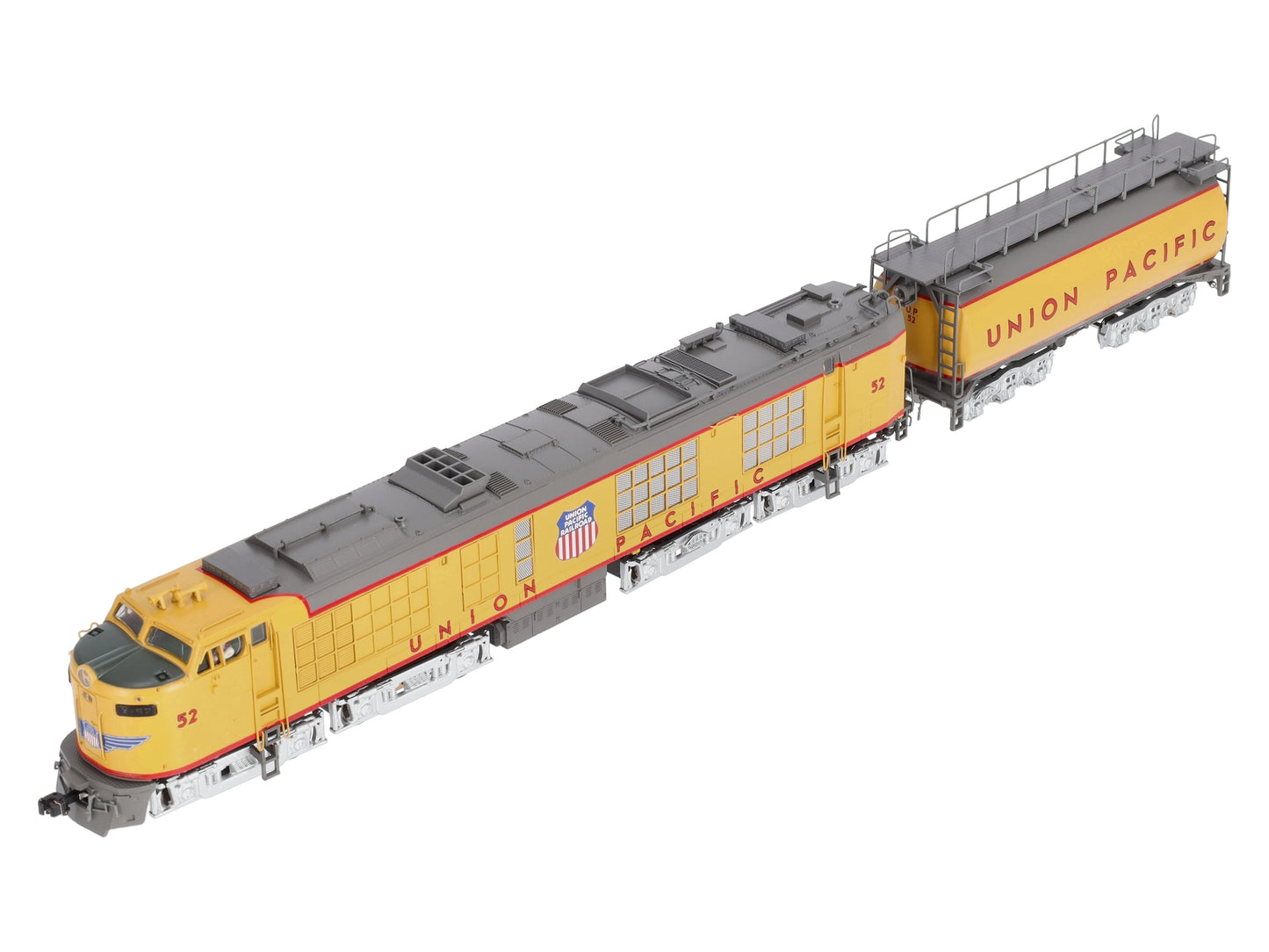 MTH 80-2130-1 HO Union Pacific 4500HP Gas Turbine & Tender Set with PS 3.0 #52