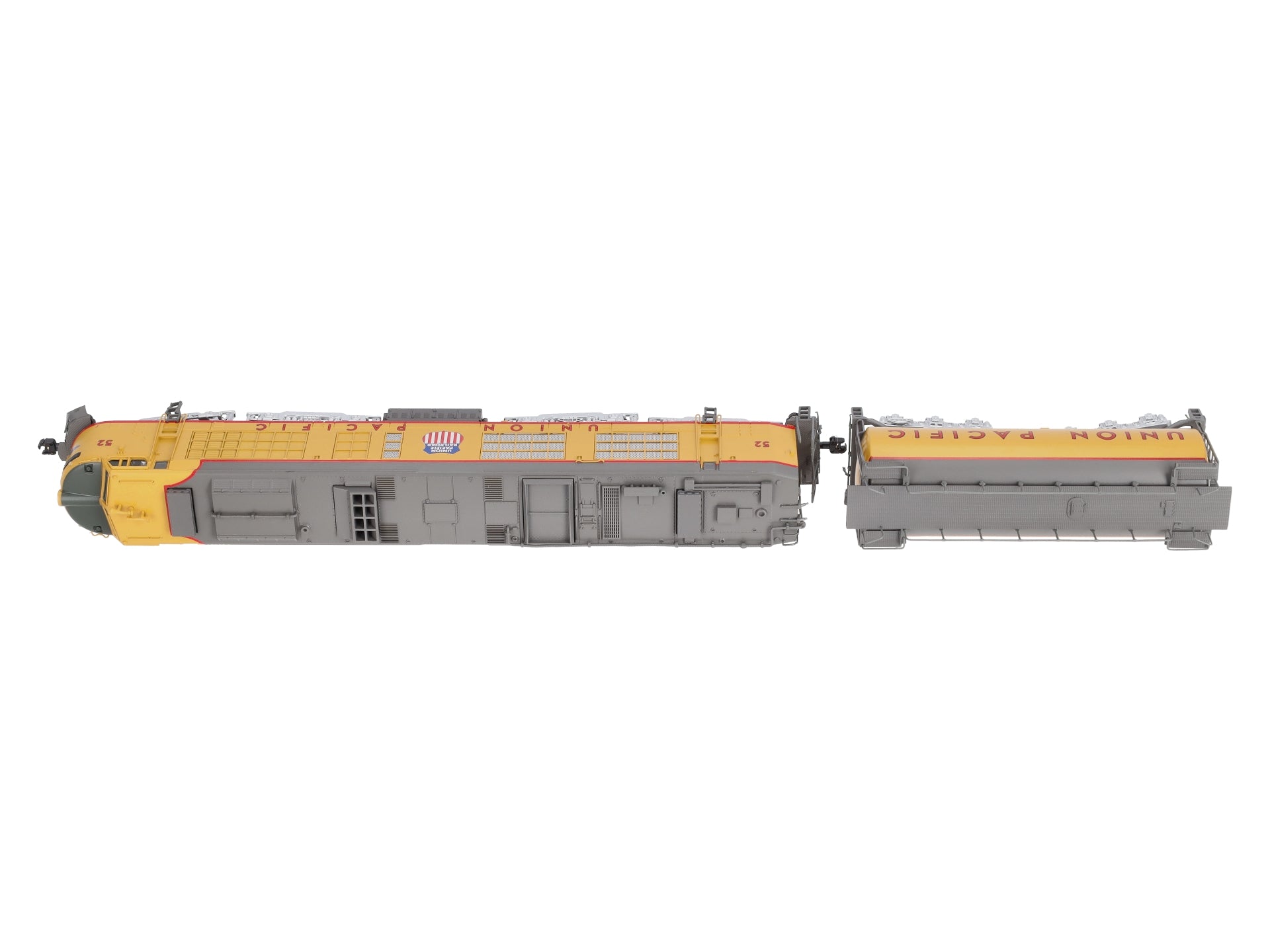 MTH 80-2130-1 HO Union Pacific 4500HP Gas Turbine & Tender Set with PS 3.0 #52