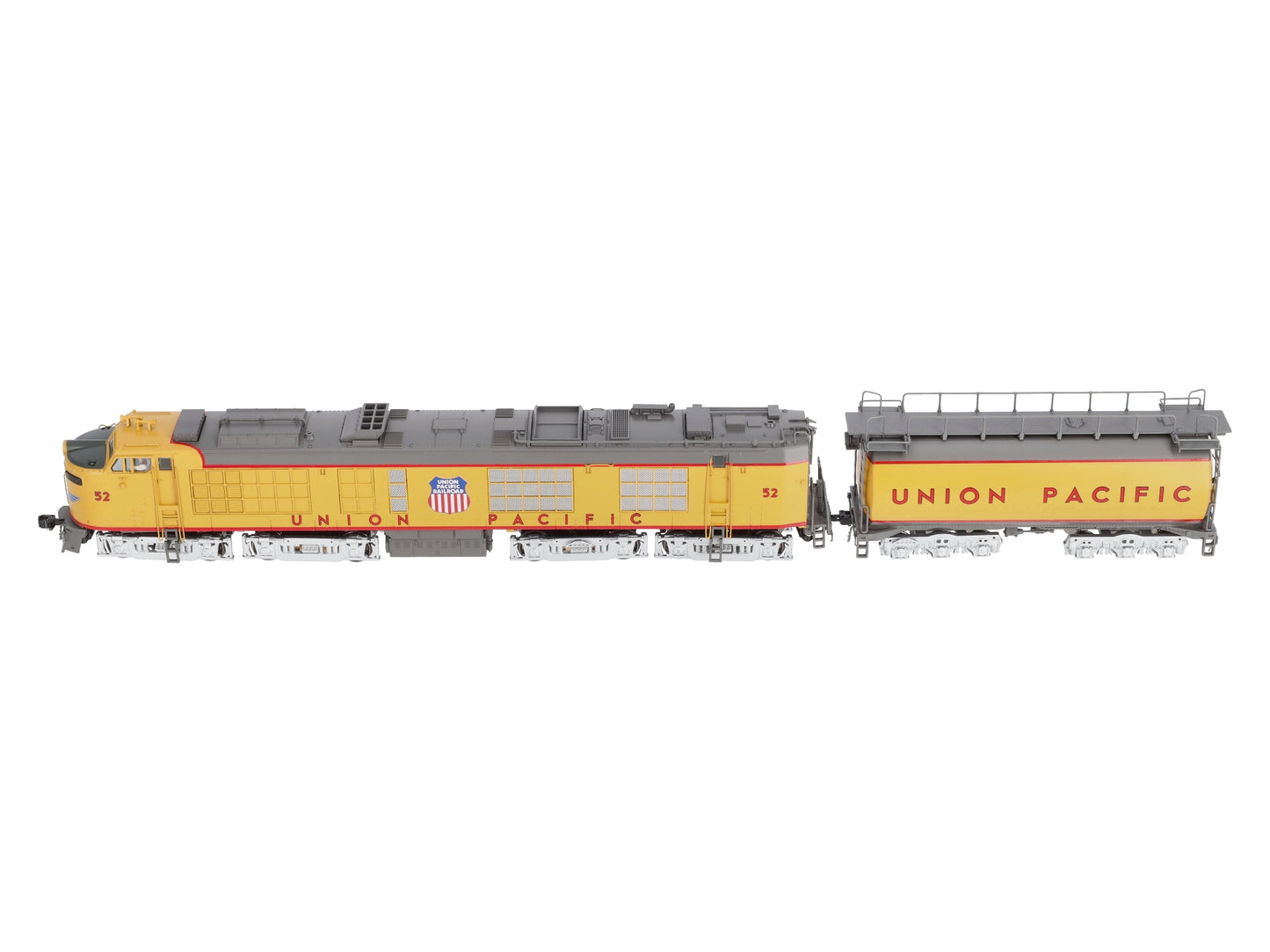 MTH 80-2130-1 HO Union Pacific 4500HP Gas Turbine & Tender Set with PS 3.0 #52