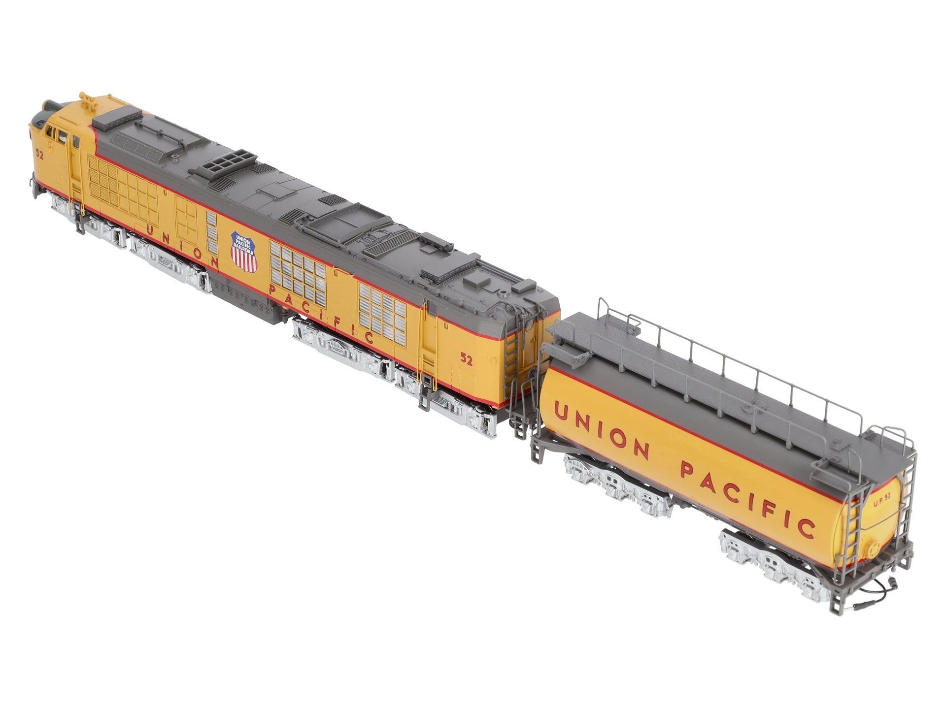 MTH 80-2130-1 HO Union Pacific 4500HP Gas Turbine & Tender Set with PS 3.0 #52