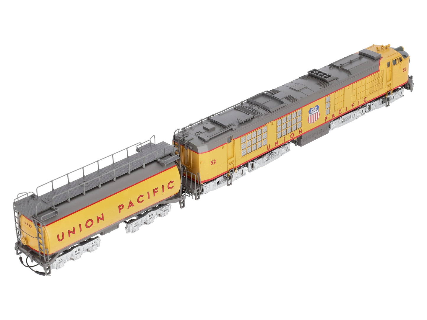 MTH 80-2130-1 HO Union Pacific 4500HP Gas Turbine & Tender Set with PS 3.0 #52