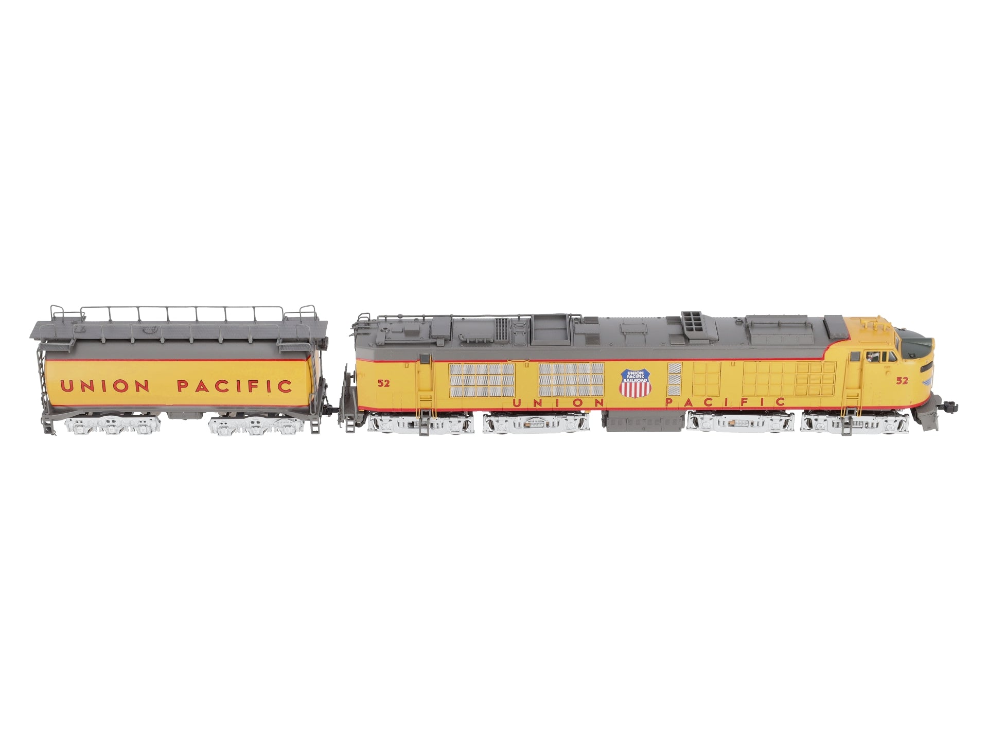 MTH 80-2130-1 HO Union Pacific 4500HP Gas Turbine & Tender Set with PS 3.0 #52