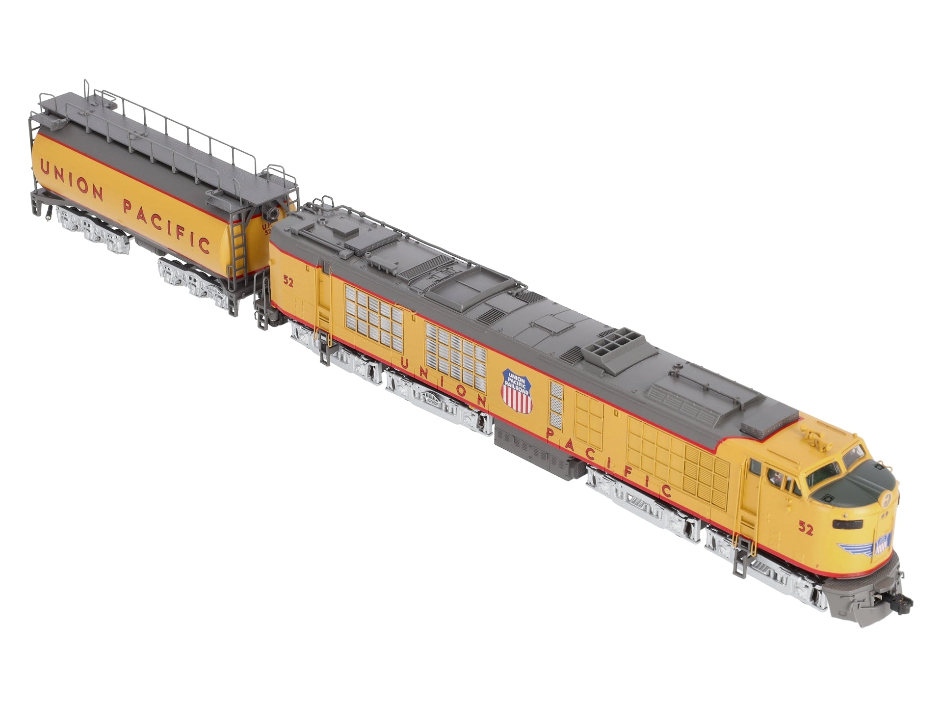 MTH 80-2130-1 HO Union Pacific 4500HP Gas Turbine & Tender Set with PS 3.0 #52