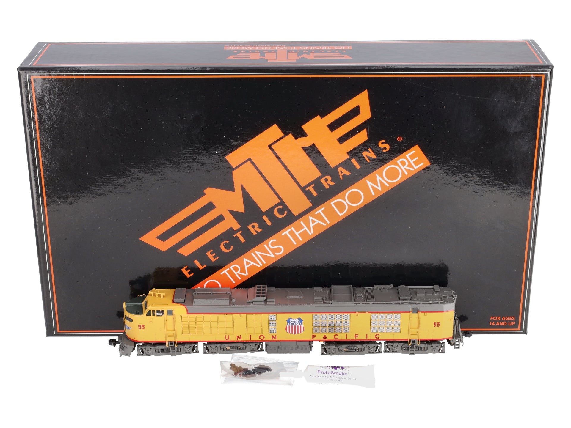 MTH 80-2129-1 HO Union Pacific 4500hp Gas Turbine #55 with Proto-Sound 3.0
