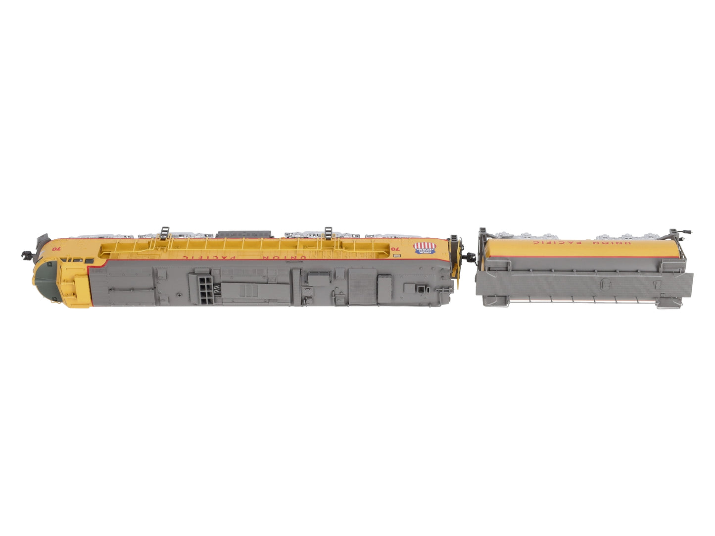 MTH 80-2054-1 HO Union Pacific Veranda Turbine & Tender Set w/PS3 #70