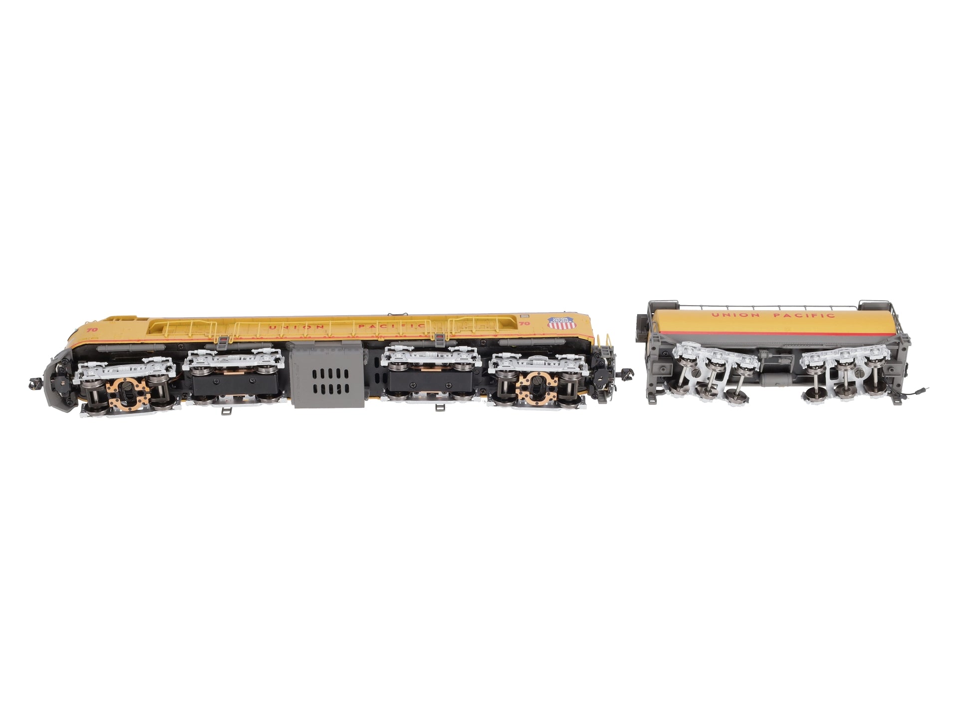 MTH 80-2054-1 HO Union Pacific Veranda Turbine & Tender Set w/PS3 #70