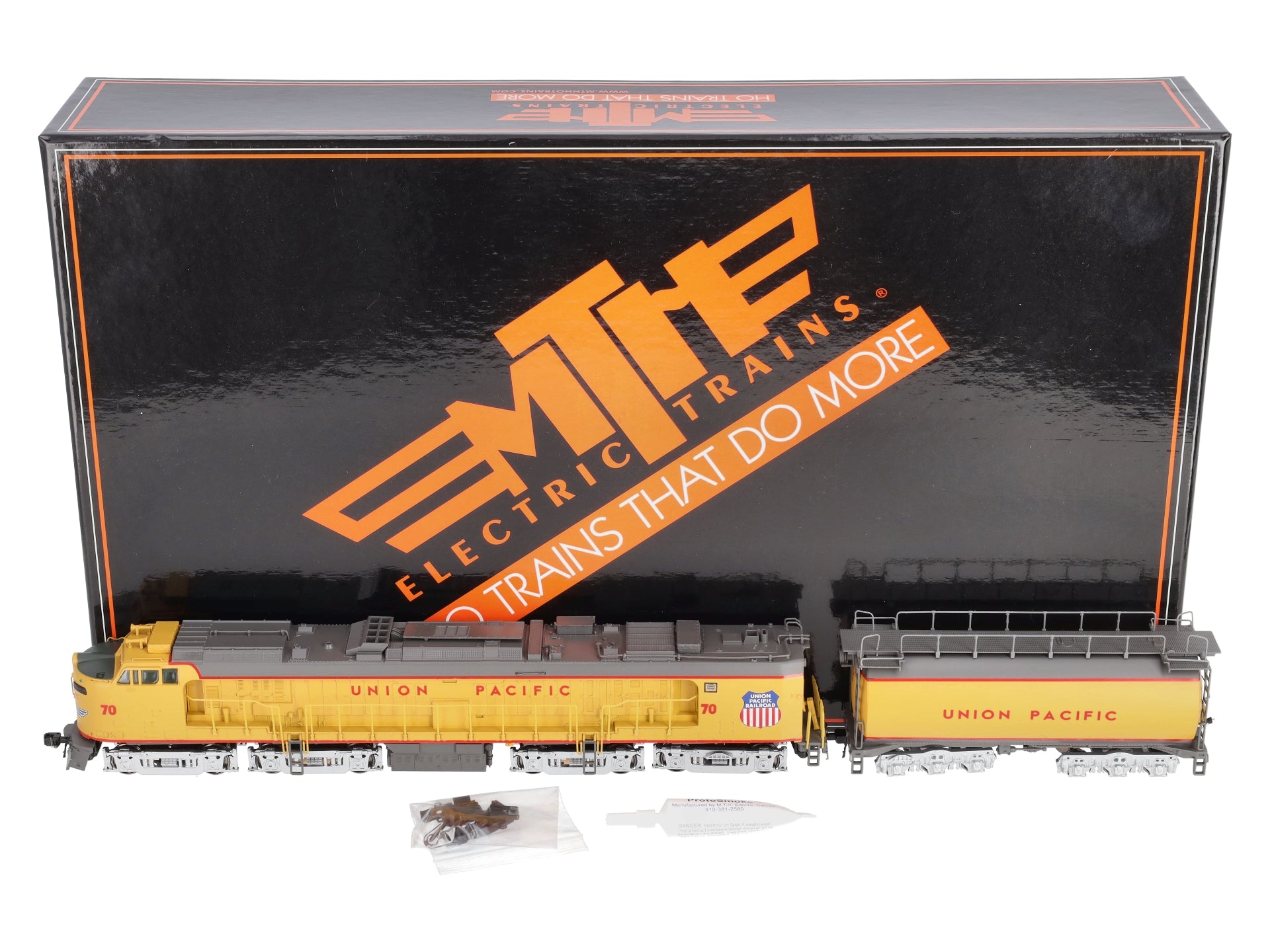 MTH 80-2054-1 HO Union Pacific Veranda Turbine & Tender Set w/PS3 #70