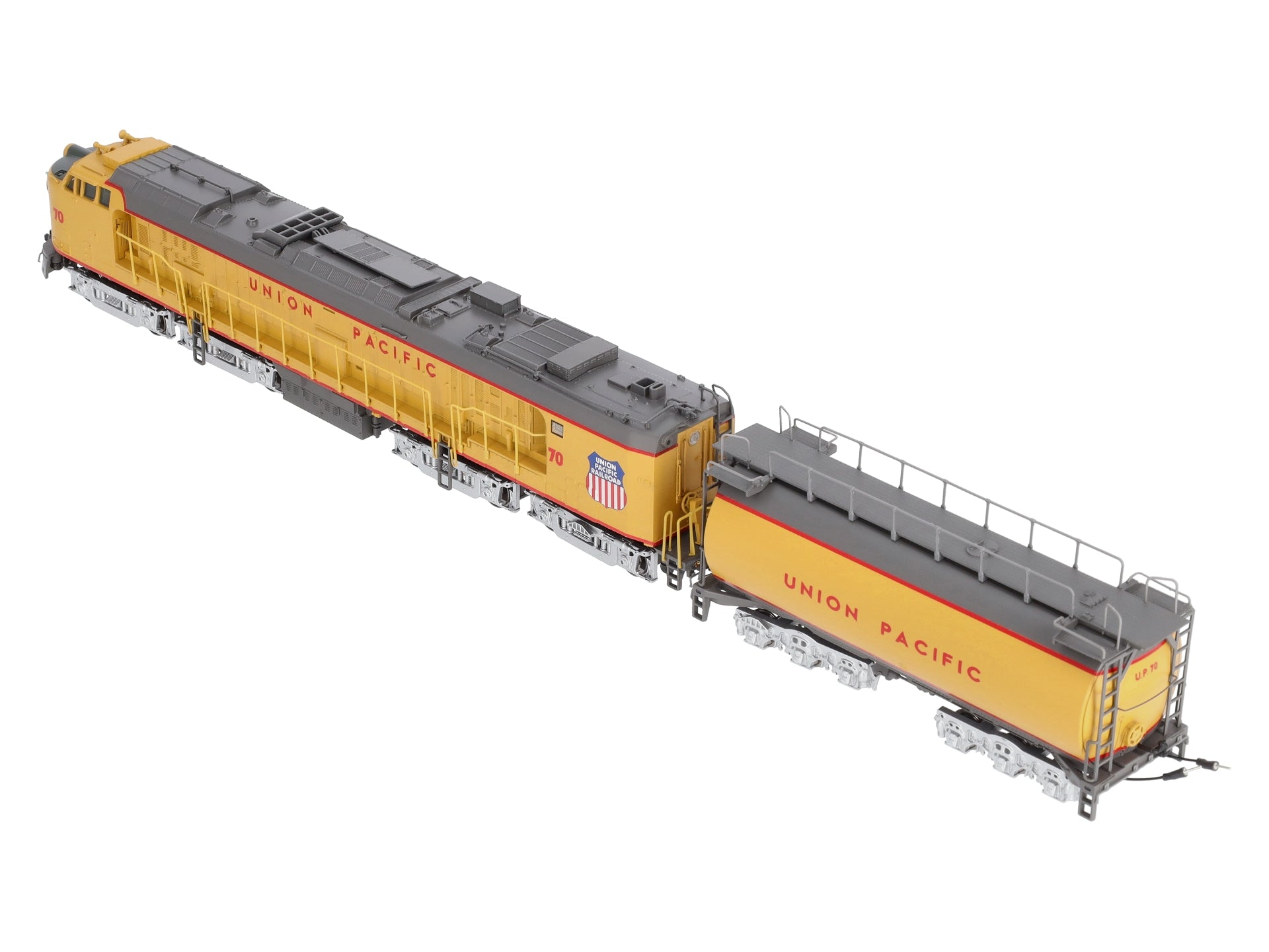 MTH 80-2054-1 HO Union Pacific Veranda Turbine & Tender Set w/PS3 #70