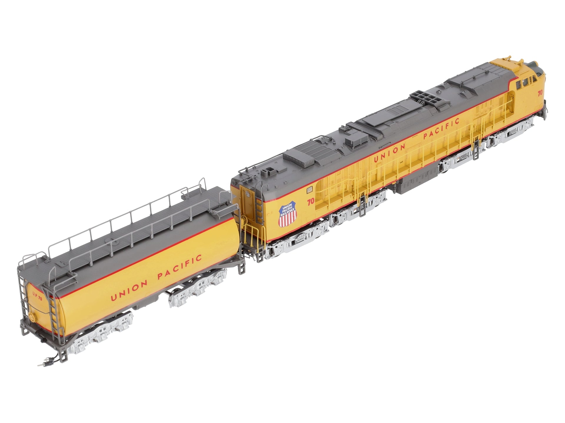 MTH 80-2054-1 HO Union Pacific Veranda Turbine & Tender Set w/PS3 #70