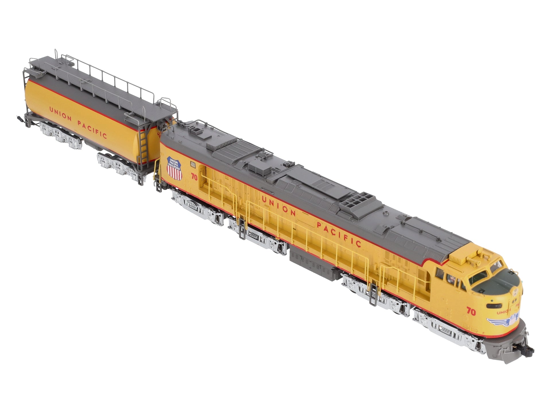 MTH 80-2054-1 HO Union Pacific Veranda Turbine & Tender Set w/PS3 #70
