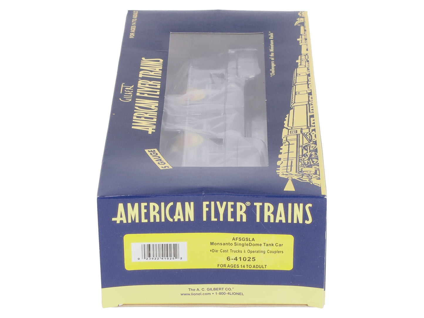 American Flyer 6-41025 S Gauge S.H.P.X. Monsanto SingleDome Tank Car #41025 LN/Box