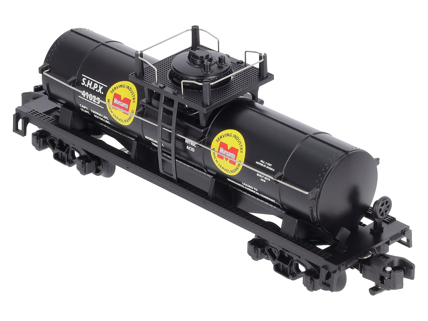American Flyer 6-41025 S Gauge S.H.P.X. Monsanto SingleDome Tank Car #41025 LN/Box