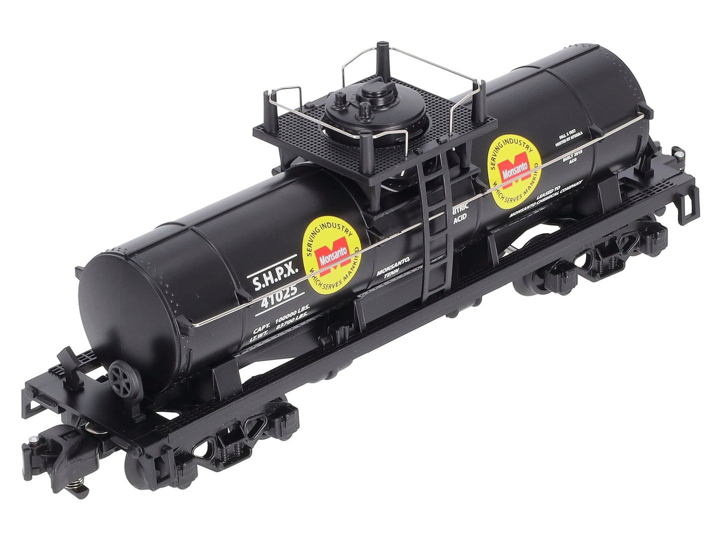 American Flyer 6-41025 S Gauge S.H.P.X. Monsanto SingleDome Tank Car #41025 LN/Box