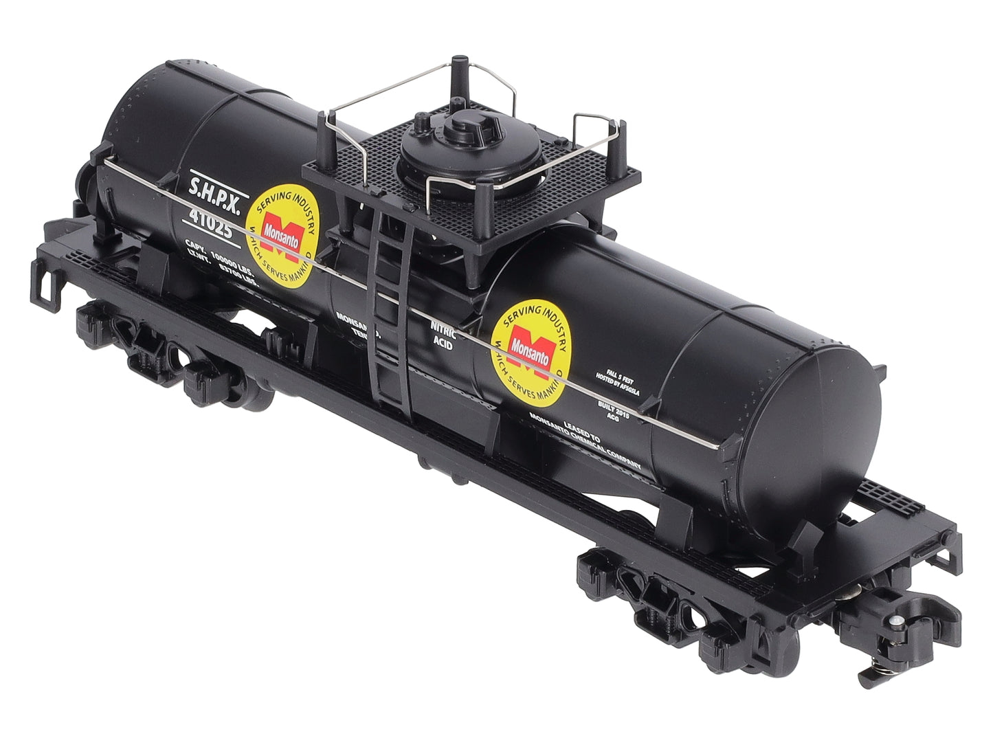 American Flyer 6-41025 S Gauge S.H.P.X. Monsanto SingleDome Tank Car #41025 LN/Box